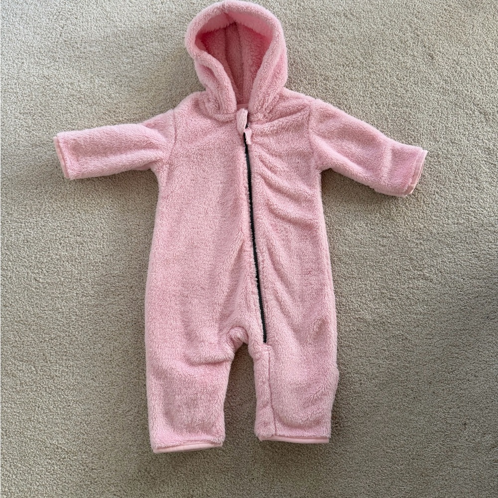 Hanna Andersson Pink Fleece bunting